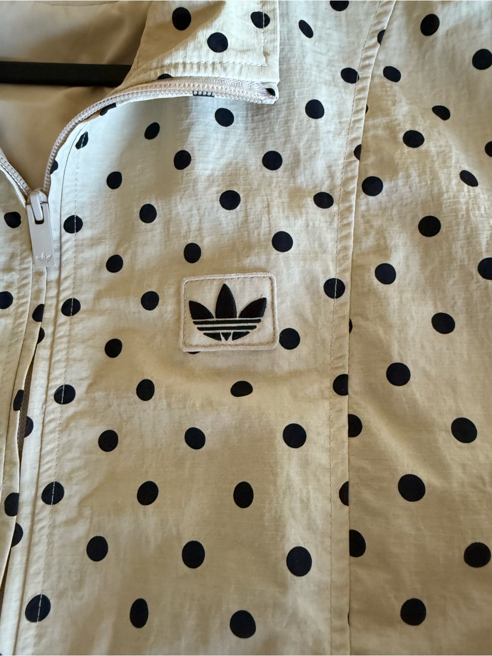 adidas Originals x ASOS polka dot jacket in stone - Picture 5 of 9